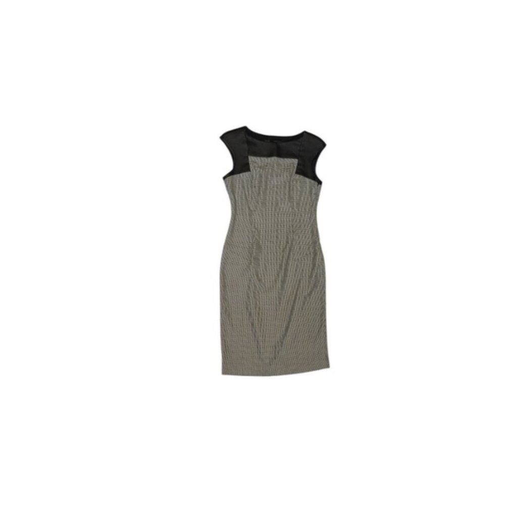 Zara Black and White Houndstooth Dress - Women’s Size Small